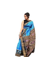 Sambalpuri handloom papa silk pata saree silk saree for women&#39;s colour R... - $2,934.13 MXN