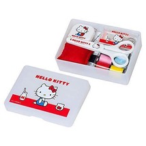 Missasa Sanrio Sewing Kit Small Type Hello Kitty White No.1490 Sewing Kit Hobby - £32.16 GBP