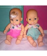  TT Twin Boy &amp; Girl Baby Dolls Vintage 90s - £26.63 GBP