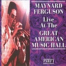 Maynard Ferguson Live Great American Music Hall - Cd - £24.93 GBP