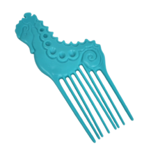 Vintage 1987 Mattel Barbie Skipper Aqua Turquoise Seahorse Replacement Comb - $15.20