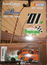 '01 Team Caliber Pit Stop NASCAR #1 Tropicana Mint Car On Sealed Card 1/43 Scale - $5.00