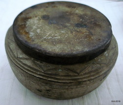 Traditional Collectible Old metal chapati box bread box Indian Antiques - £157.48 GBP