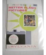 1960 Color Sylvania Brochure It&#39;s Easy To Take Better Pictures - $9.99