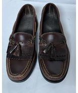 Sperry Top Sider 0717157 Brown Men’s Leather Boat Shoes Size 8.5 M Tasse... - $647.08 MXN