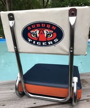 Auburn Tigers College Game Time Tailgate Folding Chair Cushioned Camping... - $18.81