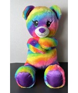 Build a Bear 15&quot; Rainbow Bear Sticky Paws. Great Easter Basket Item. - £8.59 GBP