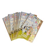 12 Pk Bluey Sticker Playset 3 Play Scenes 40+ Reposition Able Stickers Each - $54.69 CAD