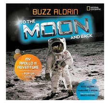 NEW SEALED Nat Geo Buzz Aldrin To the Moon and Back Popup Book - $19.79
