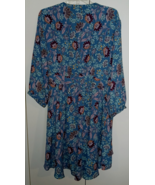 TORRID LADIES 3/4-SLEEVE FLORAL WRAP W/SHORT FRONT/LONG BACK-OPEN TIE-2X... - $28.00