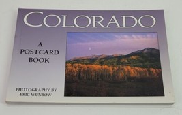 Colorado A Postcard Book Photos Eric Wunrow 22 Cards 1994 Mountains Land... - $24.18