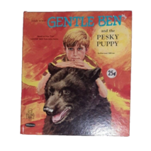 Tell-A-Tale Gentle Ben and the Pesky Puppy Whitman 1969 Children&#39;s Book ... - $6.99