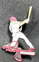 MARK McGWIRE ST Louis Cardinals 1st Base Players Signature 1998 Hat PIN ... - $27.84