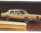 1982 Mark VI Postcard Lincoln Continental  - $9.90