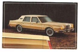 1982 Mark VI Postcard Lincoln Continental  - £7.82 GBP
