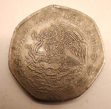 1978 Mexico Diez 10 Pesos Miguel Hildalgo National Emblem - $7.85