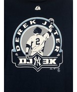 Derek Jeter DJ 3K 3000 Hits Tribute T-Shirt Size Large New York Yankees - £13.98 GBP