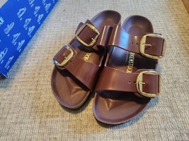 Birkenstock Arizona Big Buckle | Chocolate | EU 38 | US L7 / M5 | Regula... - $123.75