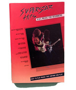 Superstar Hits 1986 Music Book Learn to play Pat Benatar Springsteen Log... - $19.97 CAD