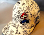 Super Mario Bros 3 Super Nintendo All over pattern Hat A-Flex one size a... - $15.79