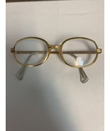 Vintage M/C 135mm USA Gold Tone Eyeglasses Frames 48[ ]18 ***FREE SHIPPI... - $42.52