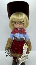 Mary Engelbreit Ann Estelle Tonner Doll 1998 RIDE EM COW GIRL 10.5” Tall W/stand - £72.87 GBP