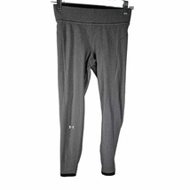 Under Armour Women&#39;s HeatGear Armour Ankle Crop Leggings Small Gray - $15.05