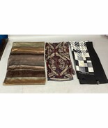 Set Of 3 Adrienne Vittadini Women’s Rectangular &amp; Square Scarves - $27.18 CAD