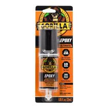 Gorilla Ultra Strength Epoxy Epoxy Syringe 25 ml - $12.95
