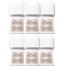 Avon Rare Pearls Bonus Size Roll-On Anti-Perspirant Deodorant 2.6 oz Pack of 6 - $18.95