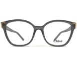 Chloe Eyeglasses Frames CE2695 036 Clear Gray Gold Square Full Rim 54-16... - £33.71 GBP