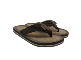Dockers Men&#39;s Thong Sandal Flip-Flops Brown Size 8M - $21.37