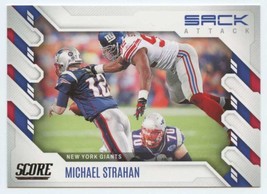 2022 Score Sack Attack #13 Michael Strahan NM-MT NY Giants ID:50521 - $2.47