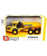 Volvo A25G Articulated Hauler Yellow 1/50 Diecast Model by Bburago - £25.12 GBP