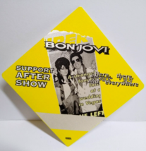 Bon Jovi Backstage Pass Original 1995 Original Here There and Everywhere Yellow - £9.38 GBP