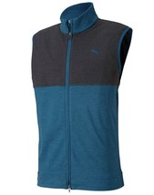 PUMA 597127 Golf Cloudspun Warm Up Vest Digi-Blue ( XL ) - £102.61 GBP