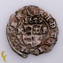 1629 KB Hungary Silver 1 Denar Kremnitz Mint - $42.91