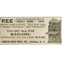 Larkin Soap Buffalo NY 1894 Advertisement Victorian Chautauqua Desk ADBN1uu - £7.98 GBP