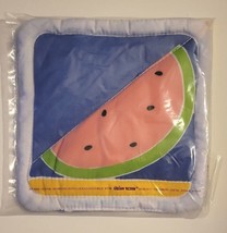 Vintage Lillian Vernon Potholder Hotpad Watermelon Beach Summer Art NOS - £3.99 GBP