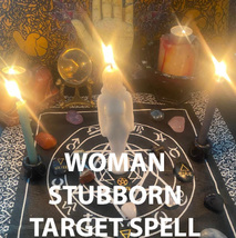 HAUNTED 50x -200x COVEN CAST FEMALE STUBBORN TARGET HELP ALIGNMENT MAGICK Witch  image 2