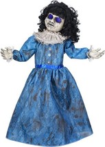 3 Ft Roaming Antique Doll Animatronic Spirit Halloween Animated Prop - £257.14 GBP