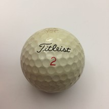 Titleist 2 Pro V1X-332 Cream White Golf Ball Refurbished - £11.79 GBP