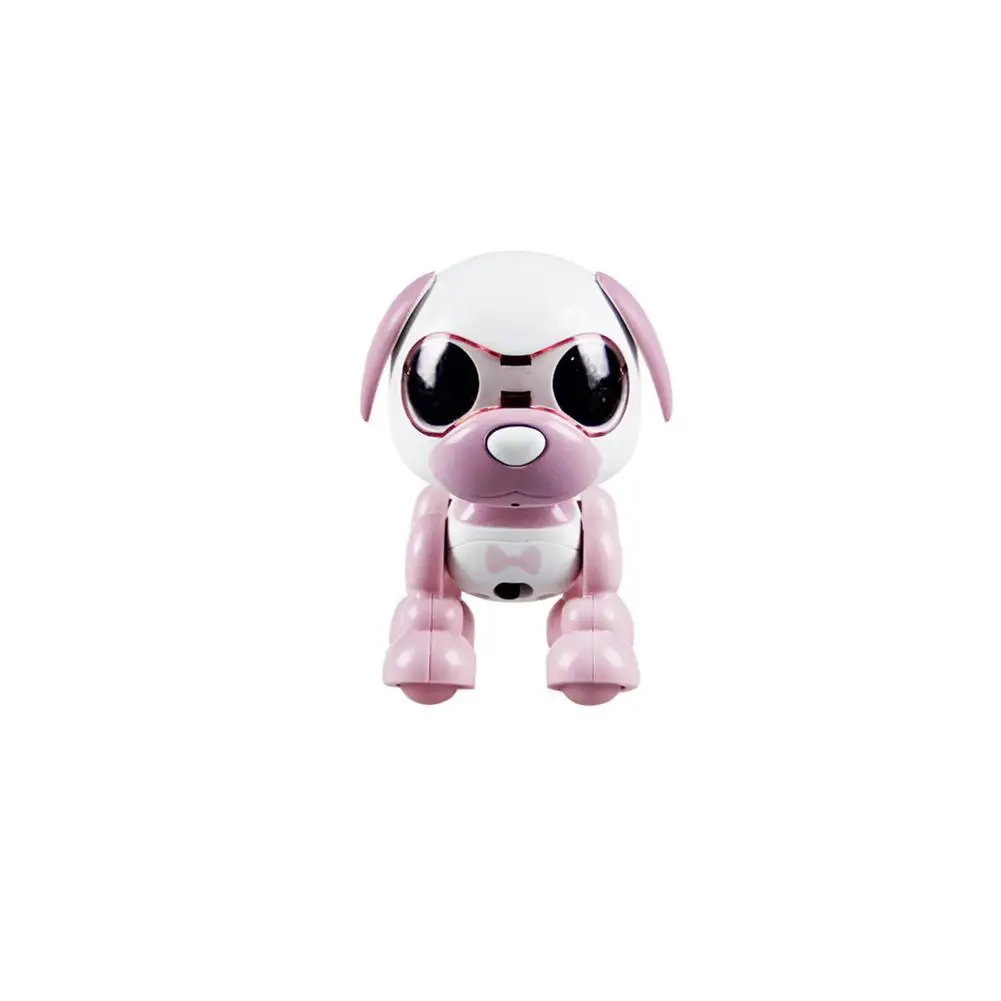 Electric Puppy Robot Touch Sense Sound Recording LED Eyes Interactive Kids Toy - £14.42 GBP+