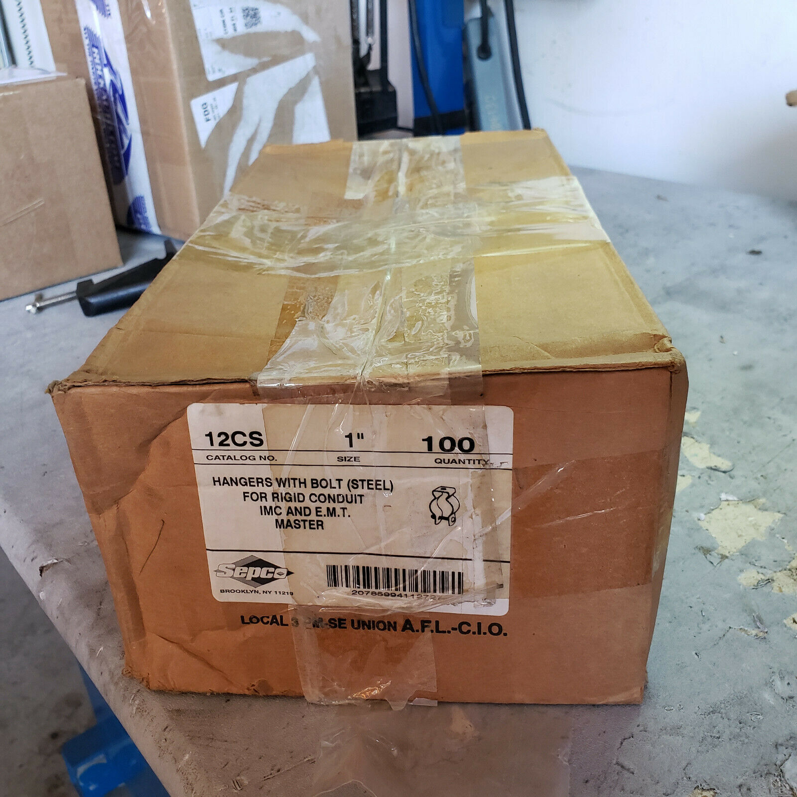(100 PCS) Sepco 12CS Conduit Hangers NEW SALE RARE $49 - $47.76