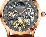 Stührling Original Automatic Watch for Men Skeleton Watch Dial, Dual Tim... - $275.95