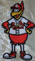 St. Louis Cardinals 3.5&quot; Fredbird Patch Limited  - £7.08 GBP