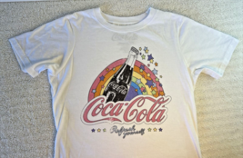 Coca Coca-Cola Ripple Junction T-Shirt, Women&#39;s Small - NEW! - £13.23 GBP