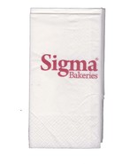 Cyprus Sigma bakeries paper napkin tissue for collectors - €1,61 EUR