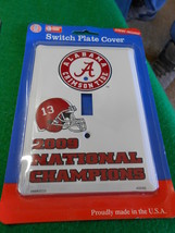 Great New Switch Plate Cover-ALABAMA Crimson Tide 2009 National Champions - £4.80 GBP