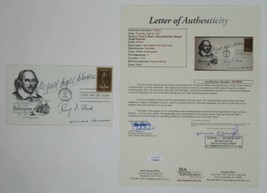 Samuel Beckett Miguel Angel Asturias Pearl S Buck Signed Autographed FDC JSA COA - £983.69 GBP